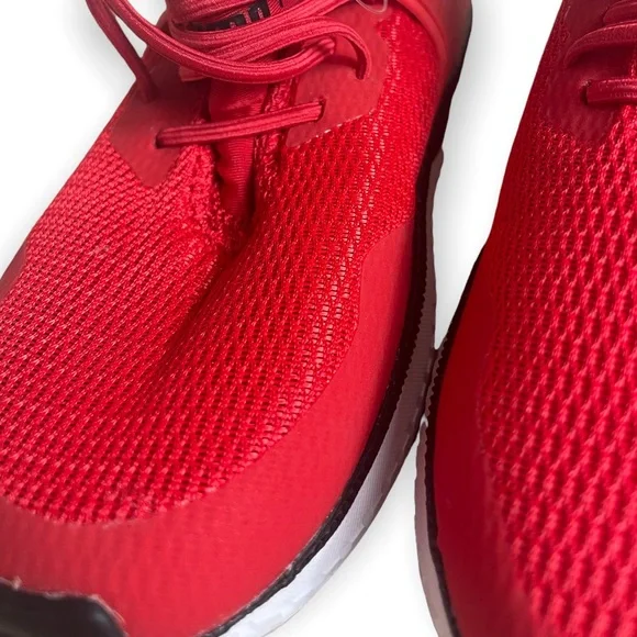 NWT Puma Men's Pacer Next Cage Sneakers Red And Black Size 11C - Picture 4 of 7